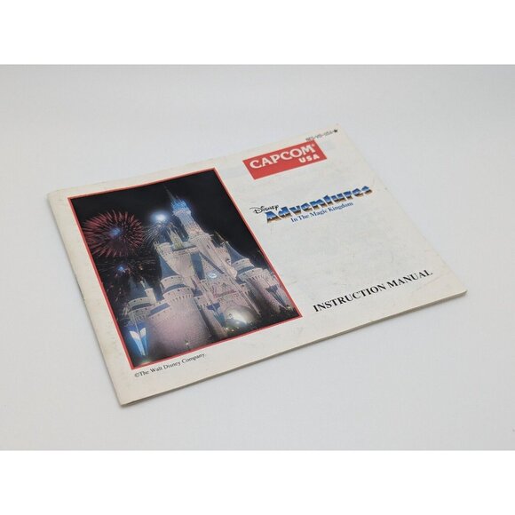 Disney Adventures In The Magic Kingdom (Nintendo NES) Manual Only - Picture 3 of 6